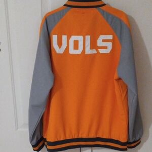 Colosseum Orange and Gray Men's Jacket